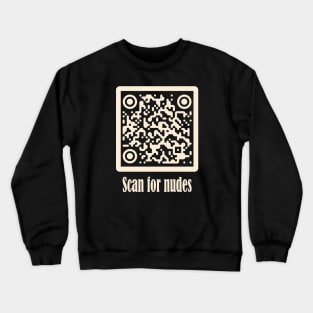 Rick Roll - QR Code Crewneck Sweatshirt